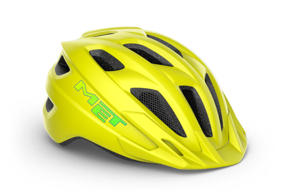 Casque enfant MET Crackerjack New - Citron vert [Uni 52-57cm]