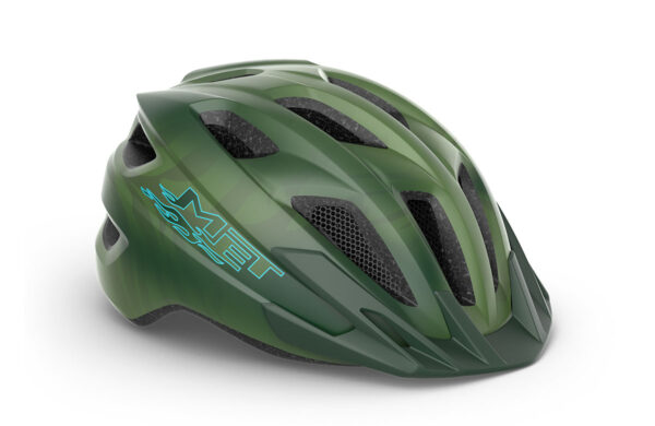 Casque enfant MET Crackerjack New - Vert [Uni 52-57cm]