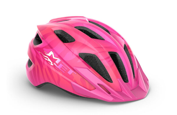 Casque enfant MET Crackerjack Mips New - Rose [Uni 52-57cm]