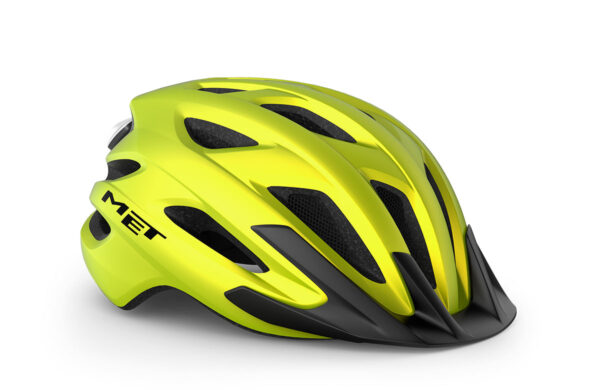 Casque MET Crossover Mips New - Mat Métal Citron [Uni 52-59cm]