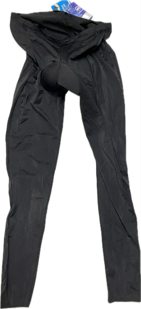 Culotte Largo Ciclismo Pro Elástico con Badana - Negro [XXL]