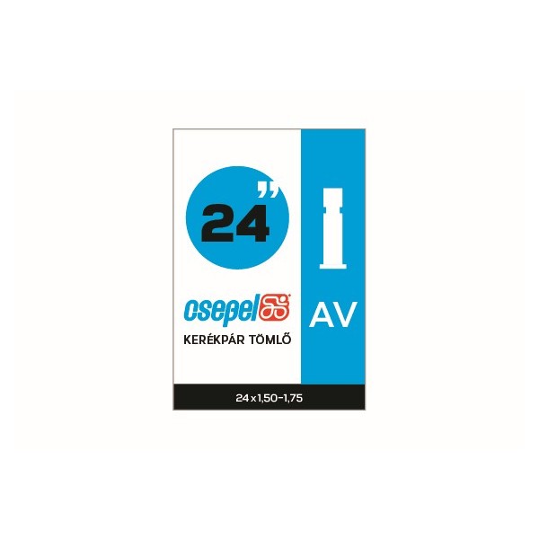 Csepel sisekumm 24x1.50-1.75 - autoventiil