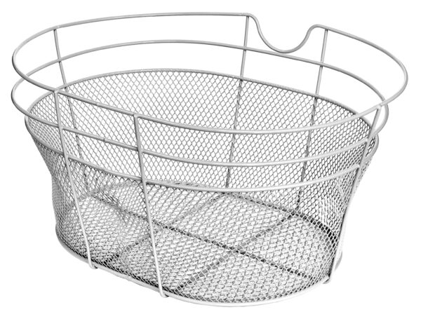 Cesta Bici Panda - Blanco/Marrón