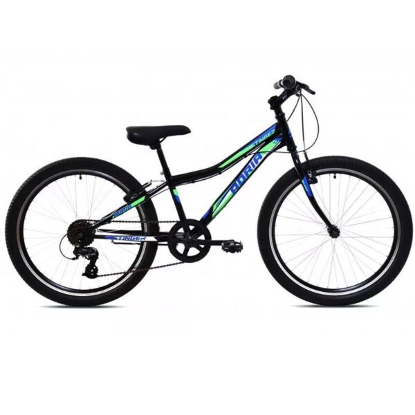 Bici Bambino Adria Stinger 24" - Nero/Verde