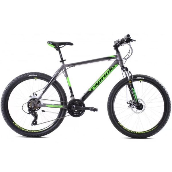 Capriolo Oxygen 26" Heren MTB - Grafiet/Groen