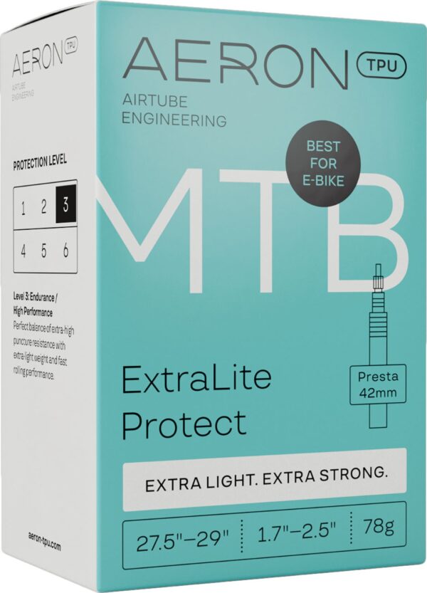 Aeron MTB ExtraLight Protect sisekumm 27.5/29" x 1.7-2.5" prantsuse ventiil 42mm