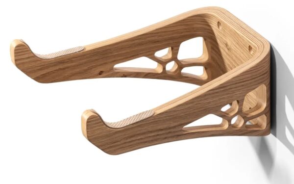 Soporte Pared Bici Roble Premium