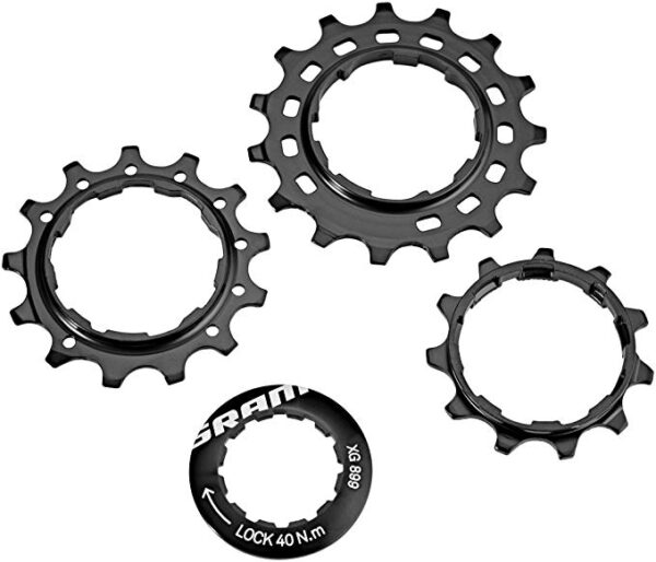 Sram XG-899 kasseti hammasrattad (11-13-15 + lukustusrõngas)