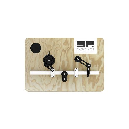 SP Connect mootorratta telefonihoidja esitlusstend