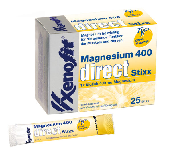 Xenofit Magnesium 400 Direct Stixx (25 pakki)