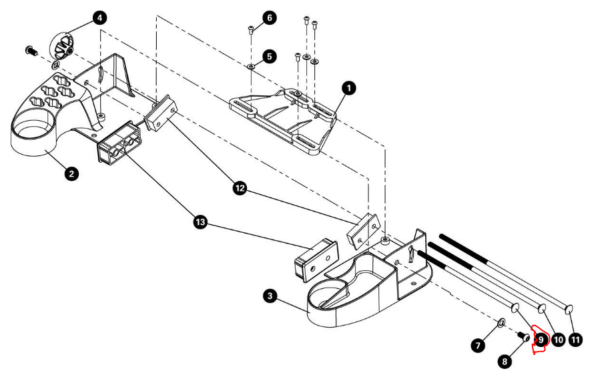 Park Tool TSB-2.2 rihtimispuki aluse telg