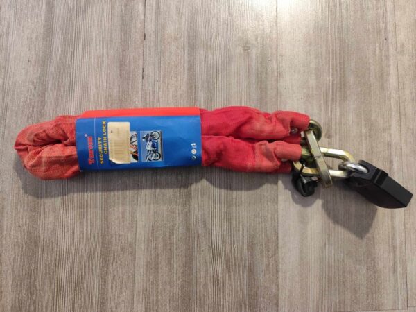 Candado de Cadena de Seguridad de Alta Resistencia de Acero Endurecido de 12mm - 900mm