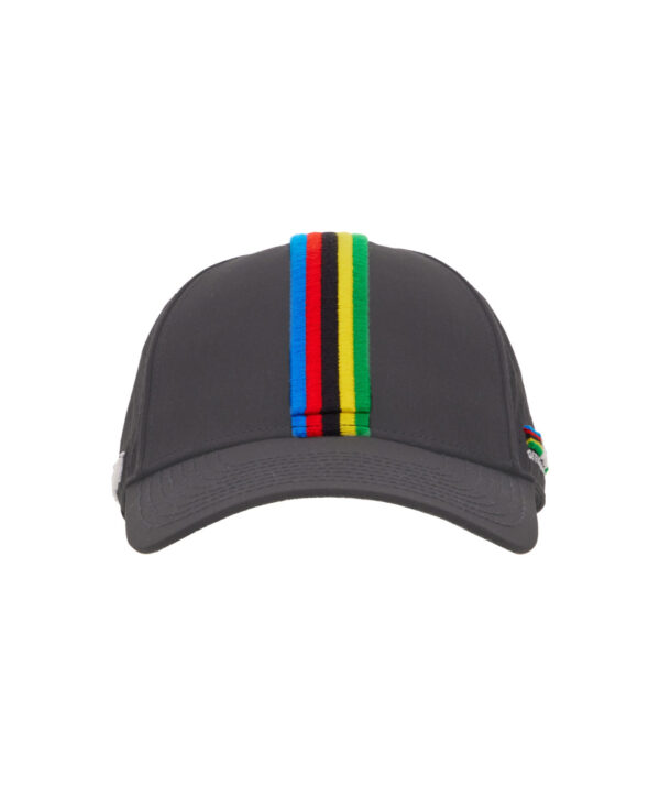 Santini UCI Weltmeister Baseballkappe Grau