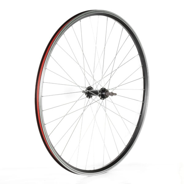 Roda 28" (22-622) BTT Traseira Parede Dupla Rolamento Selado Preta