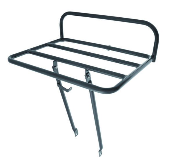 Porte-Bagages Avant Acier 41x30cm Max 25kg 26" Noir