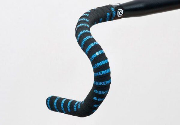 Bike Ribbon Scrub Stuurlint Zwart/Blauw