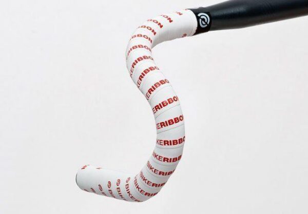 Bike Ribbon Scrub Stuurlint Wit/Rood