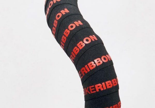 Bike Ribbon Scrub Stuurlint Zwart/Rood