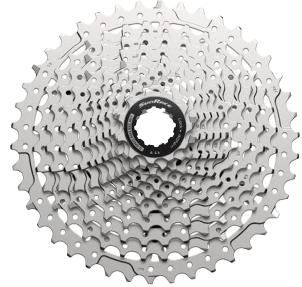 12-Rychlostní Kazeta Sunrace CSRZ800 Stříbrná 11-42T