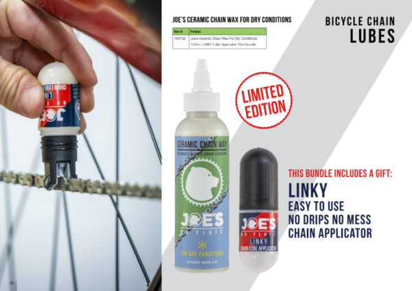 Ceară Lanț Ceramică Joe's No-Flats Dry 125ml cu Aplicator 15ml