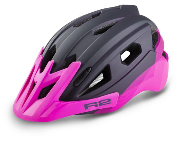 R2 WHEELIE ATH23J/S Inmold Kiiver Matt Lilla/Roosa (52-56cm)