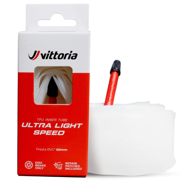 TPU Zračnica Vittoria Ultra Light Speed 700x25/30C (25/30-622) Presta RVC 80mm sa Zakrpama