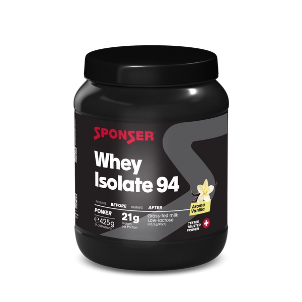 Sponser Whey Isolate 94 Valgupulber Vanilje 850g