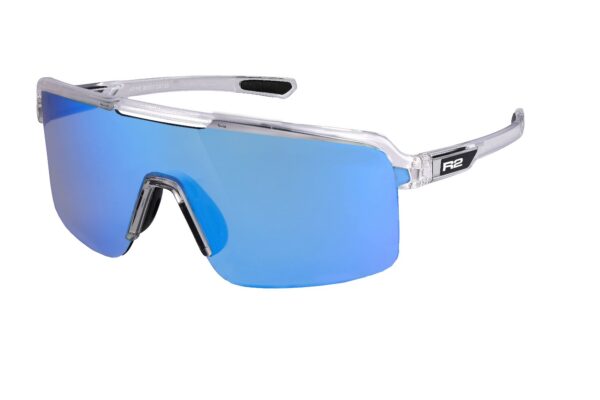 Колоездачни Очила R2 BOOST AT114E Прозрачни/Ледено Сини Хромирани Лещи с Калъф