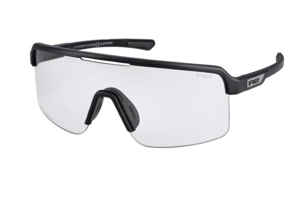 Фотохроматични Колоездачни Очила R2 BOOST AT114G Черни S0-S3 Лещи с Калъф