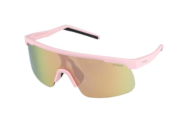 Ochelari Ciclism R2 LIT AT115G Roz/Lentile Cromate Roz cu Toc