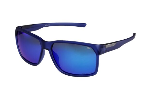 Ochelari de Soare Relax PALAWAN R1148G Albastru/Lentile Albastre