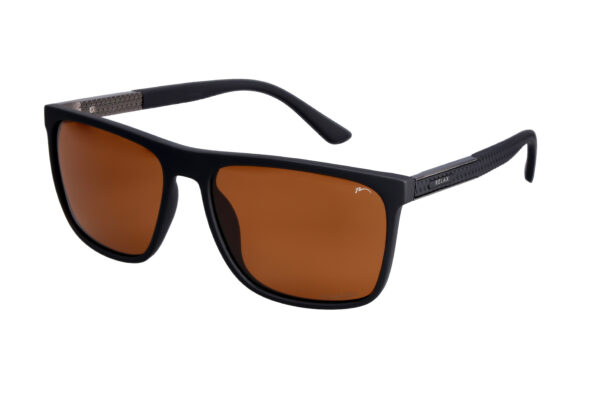 Ochelari de Soare Relax MAX R1157B Negru/Lentile Maro