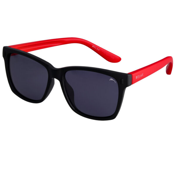 Детски Слънчеви Очила Relax R3093B Червени/Сиви Лещи