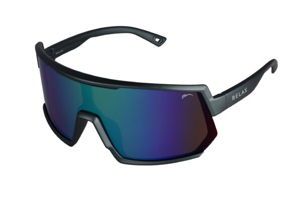 Ochelari de Soare Relax LANTAO R5421K Negru/Lentile Albastre