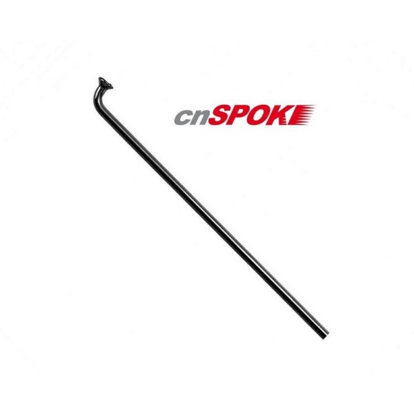 cnSPOKE Roostevaba Kodar 2.0x256mm Must