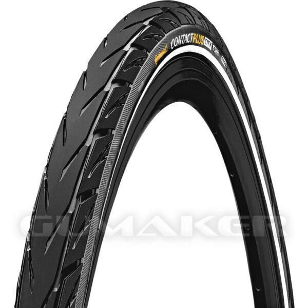 Pneu Refletor Continental Contact Plus City 28x1.60 (42-622)