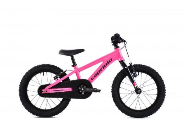 Detský bicykel s protišliapacou brzdou Capriolo LC KID 16" Ružový