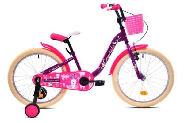 Capriolo Viola 20" Meisjes Fiets Paars