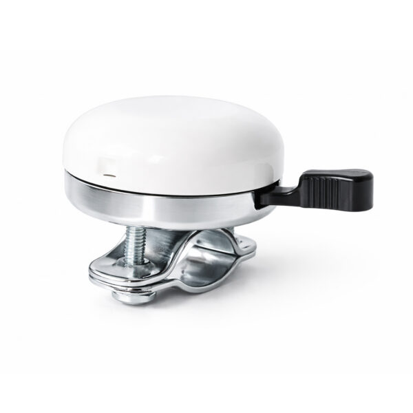 Claxon Bicicletă Oțel Alb 54mm