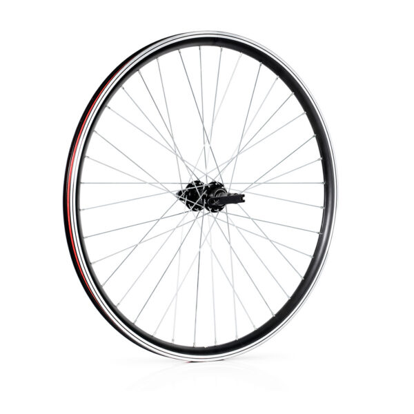 26" MTB Tagaratas Topeltseinaga Pöid Kiirkinnitusega Rumm Must