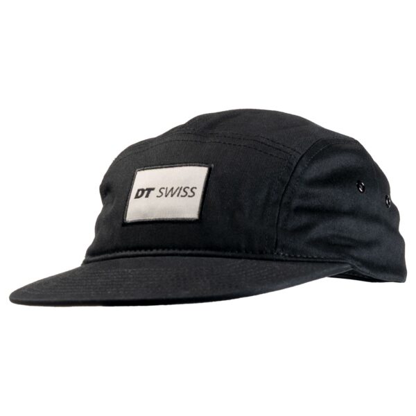 DT Swiss 5-Paneeliga Nokamüts Must/Hall Logo