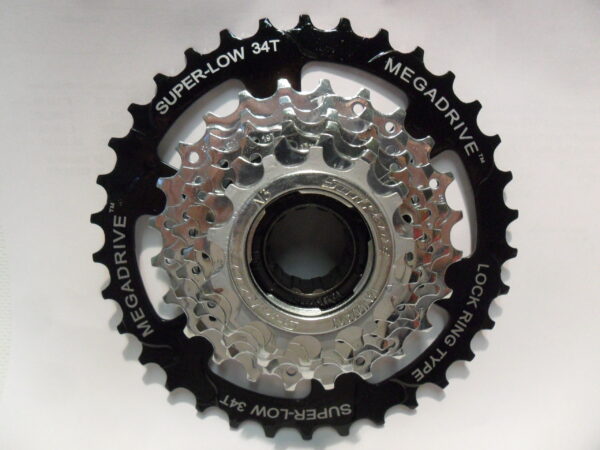 SunRace 7-Speed Vrijloop 13-34T Mega