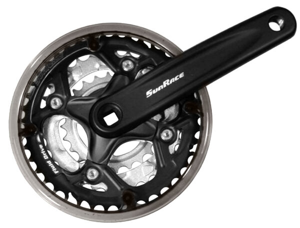 MTB Kľuky SunRace M500 7/8-Rýchlostné 24/34/42T 170mm