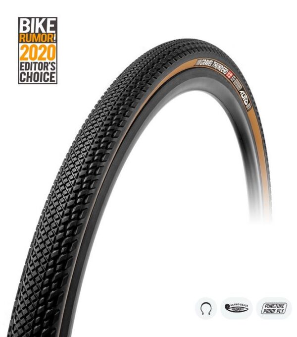 Gravel Guma Tubeless TUFO Thundero TLR 700x44C Crno-Bež
