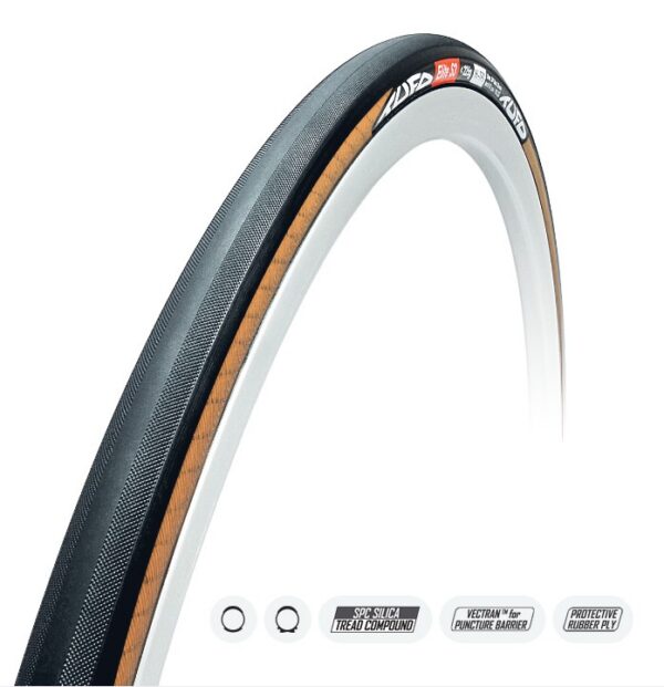 Tubolare TUFO Elite S3 28" 25mm Beige/Nero