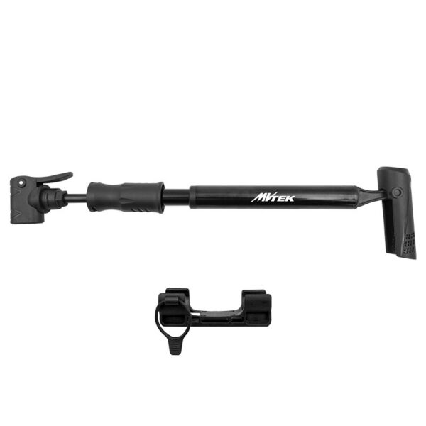 MVTek MINI Aluminium Handpomp Dubbele Kop met Houder 275mm