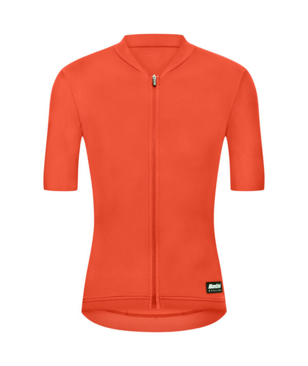 Cyklistický Dres Krátký Rukáv Unisex Santini RTR SUMMER Oranžový S