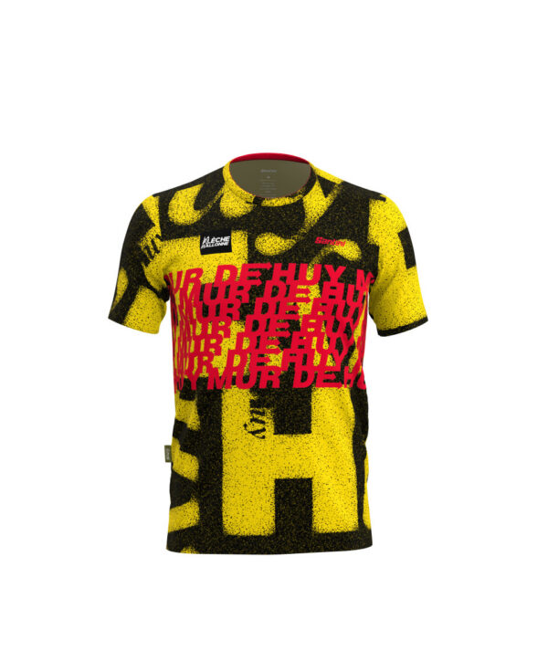 Tech Tričko Santini MUR DE HUY Žluto-Černé M