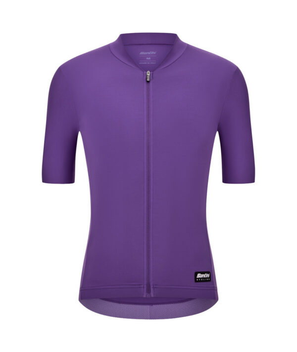 Cyklistický Dres Krátký Rukáv Unisex Santini RTR SUMMER Lilek Fialová M