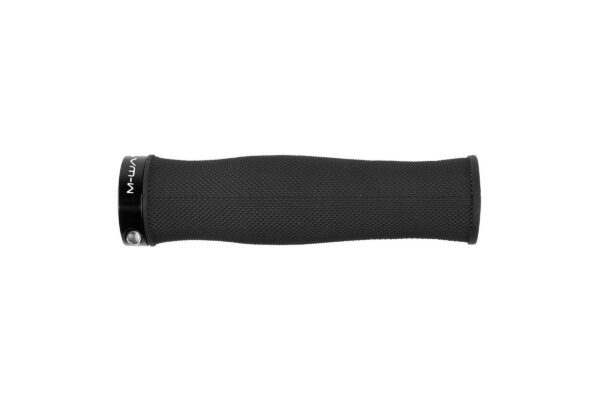 Manșoane Cauciuc Ergonomice Lock-On M-Wave 130mm Negru